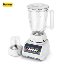 Mixeur multifonctionnel Silver Crest : Blender, Hachoir, Extracteur de jus, et Moulin à sec pour la maison