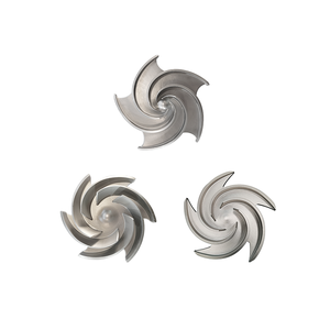 JBD-Servicios de fundición de hoja de turbina de metal personalizados, acero inoxidable, inversión de precisión, fundición de cera, servicios de fabricación de piezas de acero - Product Image 2