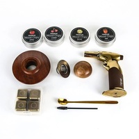 Kit de fumoir à cocktails jetable en bois de haute qualité, 1 pièce, fumoir à whisky premium style Old Fashioned, coffret cadeau pour fête
