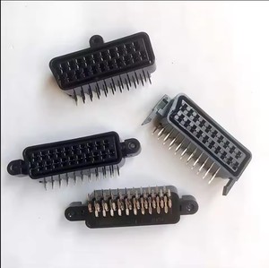 <span class=keywords><strong>Prise</strong></span> SCART série CS, connecteur femelle SCART rectangulaire à 21 broches, installation sur circuit imprimé - Product Image 1