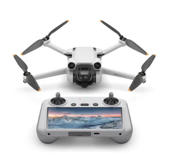 In Stock DJI Mini 3 pro (DJI RC) drone with rc smart controller 4x zoom camera and 12Km video transmission distance