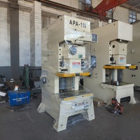 Máquina de Puncionamento Pneumática Industrial de 110 Toneladas, Prensa Automática de Precisão para Produção de Peças Metálicas de Terminais de Latão