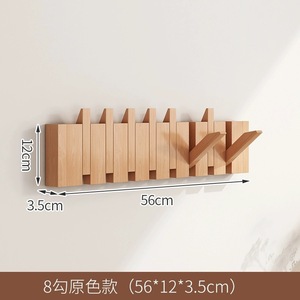 Organisateur de bureau minimaliste de luxe léger, étagères murales en bois massif pour salon, étagère de rangement murale pour entrée de maison, piano mural - Product Image 5