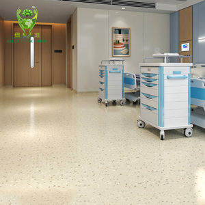 Usine de Guangzhou Prix de gros Vente <span class=keywords><strong>Pieds</strong></span> confortables Commercial Floring Rouleau Pvc Revêtement de sol antibactérien Hôpital de sol - Product Image 6