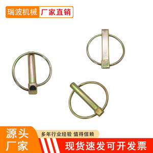 Ripple Galvanized O Ring Pins 4.5-16 Mm Safety Spring Pins For Mechanical <b>Fasteners</b> - Product Image 4