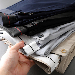 <span class=keywords><strong>Pantaloni</strong></span> estivi magri da <span class=keywords><strong>uomo</strong></span> per Joker <span class=keywords><strong>pantaloni</strong></span> Casual da lavoro in tinta unita <span class=keywords><strong>pantaloni</strong></span> da <span class=keywords><strong>uomo</strong></span> piccoli e dritti di moda urbani. - Product Image 3