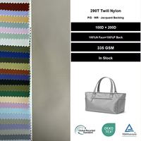 Tissu Oxford sergé 100 % nylon, prêt à l'emploi, 100D*200D, tissé, avec traitement anti-déchirure WR, pour sacs de voyage et articles d'extérieur