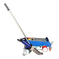 Machine de soudage plastique professionnelle LIUDU pour bannières publicitaires, panneaux d'affichage, compatible polyéthylène/PVC, pistolet à air chaud inclus