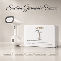 Pro Electric Mini Handheld Suction Garment Steamer 6000Pa Daya Hisap Kuat 1200W Kecepatan Tinggi Auto Shut-Off Penjualan Terlaris 2026