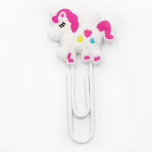 Weiche Einhorn Lesezeichen Seiten halter Memo Fotoclip