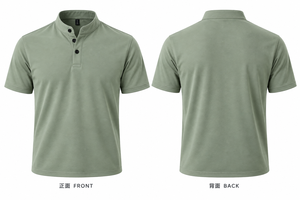 เสื้อโปโลคอจีนผู้ชายแบบสั่งทำ เสื้อกีฬา ซับเหงื่อ ระบายอากาศดี เสื้อกอล์ฟ ผ้าถัก เสื้อทำงาน เสื้อยืด - Product Image 2