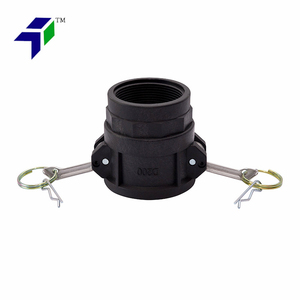 Usine En Gros En Plastique 2 "NPT Polypropylène Noir PP Camlock Cam Groove Accouplement Raccords De Tuyauterie - Product Image 1