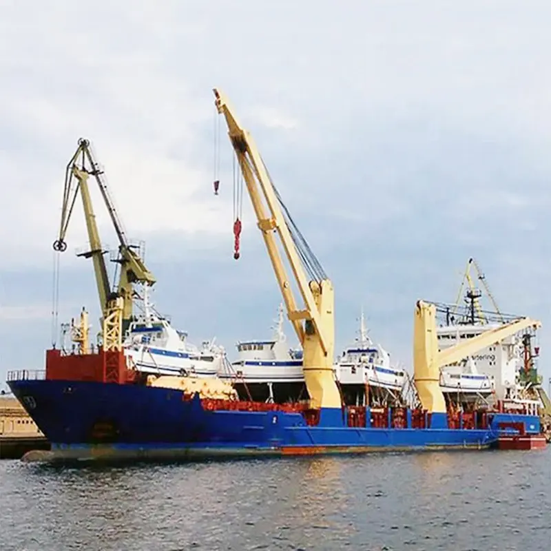 Factory direct 20 ton 45 ton marine ship deck crane for sale