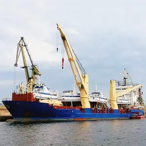 Fábrica direta 20 ton 45 ton marinho navio convés guindaste para venda