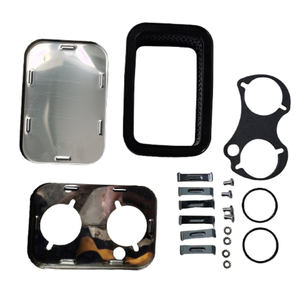 FAJS NO filtre à Air A9-45B pour <span class=keywords><strong>weber</strong></span> 36 <span class=keywords><strong>40</strong></span> 45 48 50 55DCOE <span class=keywords><strong>carburateur</strong></span> hauteur 45 mm - Product Image 2