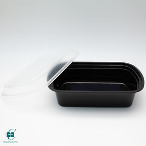Contenedor de Almacenamiento de Alimentos Desechable de Plástico PP Premium, Libre de BPA, con Tapa Segura, para Preparación de Comidas para Llevar y Alimentos Frescos - Product Image 2