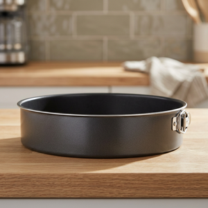 Pentola Rotonda con Design a Linee Nere, Diametro 30cm, Altezza 7cm, Modello FERX.7938176NLM - Product Image 3