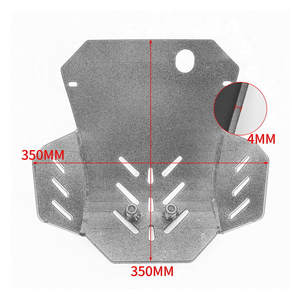 XXUN pour <span class=keywords><strong>HONDA</strong></span> CRF250L <span class=keywords><strong>CRF</strong></span> <span class=keywords><strong>250</strong></span> <span class=keywords><strong>L</strong></span> CRF250 2012-2022 Moto Accessoires Moteur Protection Couverture Châssis Sous Garde Plaque de Protection - Product Image 6
