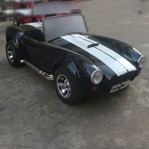 Voiture électrique classique biplace noire 2026, batterie lithium, autonomie 100 km+, nouvelle énergie, tourisme, modèle Cobra Cabriolet - Product Image 1