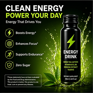 Bebida Energética Nutrtech <span class=keywords><strong>Monster</strong></span> Sin Azúcar, Baja en Grasas, con Ginseng, Vitaminas B1 y B6, <span class=keywords><strong>Sabor</strong></span> a Café, Alivia la Fatiga, Botella de 50 ml - Product Image 2