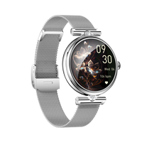 Reloj Inteligente para Mujer AK73, Pantalla AMOLED de Alta Precisión de 1.28 Pulgadas, Resistente al Agua IP68, Llamadas por Bluetooth, Múltiples Modos Deportivos