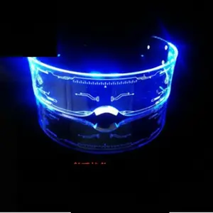 Hot Sale Halloween Christmas Dance Party Decoration Rave Glasses Led Sunglasses For Night Club