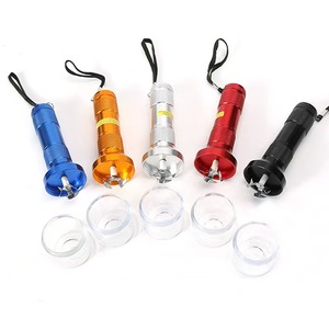 Commercio all'ingrosso portatile pressa a mano erba & Spice Mill Grinder torcia elettrica per tabacco Grinder stile moderno per il fumo - Product Image 3