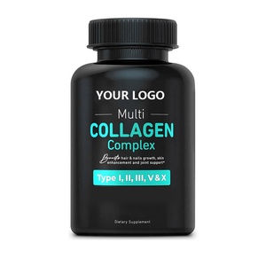 150 Capsules Type I Ii Iii V X Hyaluronic Acid Biotin Multi Collagen Complex Plus Vitamin Skin MultiVitamins Collagen Capsules - Product Image 1