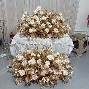 IFG Luxueux 100cm champagne Or Eucalyptus Fleurs <span class=keywords><strong>de</strong></span> Sol pour la <span class=keywords><strong>Décoration</strong></span> <span class=keywords><strong>de</strong></span> Lieu - Product Image 6