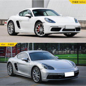 Nuevas piezas de automóviles 2016-2023 Cayman 718/<span class=keywords><strong>GTS</strong></span> <span class=keywords><strong>Boxster</strong></span> Upgrade <span class=keywords><strong>GTS</strong></span> SD Style Body Kit Luces traseras Parrilla Parachoques delantero para enchufe - Product Image 2
