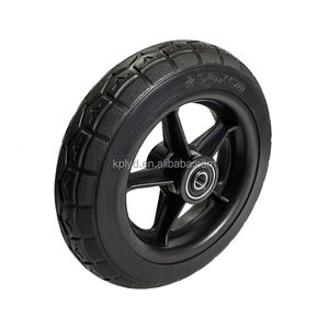 Alta qualidade 8 inch rodízios de borracha M12 * 30 rodízios Silenciosos Rodas dianteiras do carrinho de cadeira de rodas médica - Product Image 6