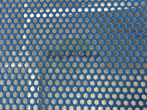 2024 Nouvellement Design <span class=keywords><strong>Bleu</strong></span> En Gros Perforé En Métal En Plein Air <span class=keywords><strong>Camping</strong></span> Tables De Pique-Nique pour Parcs - Product Image 2