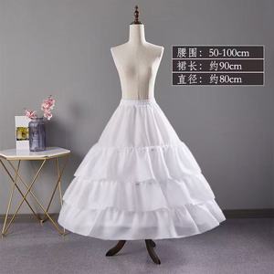 S3238F 2026 En gros <span class=keywords><strong>Jupon</strong></span> de <span class=keywords><strong>mariée</strong></span> bouffant surdimensionné <span class=keywords><strong>grande</strong></span> <span class=keywords><strong>taille</strong></span> pour femme - Product Image 5