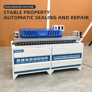 Machine à chantourner automatique DW902 la plus vendue pour bords à 90 degrés, fabrication chinoise, collage de chants droits et découpe d'angles - Product Image 2