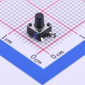TS4560TP Tactile Switch SMD-4P,4.5x4.5mm Switch Single Pole Single Throw Round Button 2.5N Vertical Mount - Product Image 1