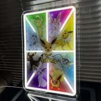 Letrero de Luz LED de Neón Estilo Anime RGB IP65, Arte de Pared Acrílico Hecho a Mano, Diseño Personalizado Gratuito, Impresión UV, Regulable, Alto CRI 95