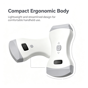 Escáner de Ultrasonido Doppler a Color Veterinario Portátil de Mano, Máquina de Ultrasonido B para Mascotas con Doble Sonda, Admite Personalización - Product Image 2
