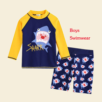 OEM ODM Personnalisé OEKO TEX Garçon Manches Longues Enfant Bébé Maillot de Bain Anti-UV Vente en Gros