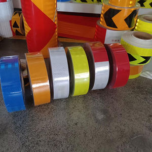 Etiqueta Adhesiva de Seguridad Vial, Cinta Reflectante de PVC para Pisos Subterráneos, Venta al Por Mayor de Fábrica - Product Image 6