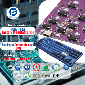 OEM/ODM Chất lượng cao sản xuất Multilayer SMT in bảng mạch lắp ráp Bàn phím Sản xuất nhà sản xuất PCB & pcba mẫu - Product Image 1