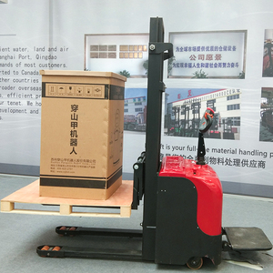 2T 3.5M Điện Xếp Chồng Xe Tải Thép Mới Pallet Stacker Với Có Thể Điều Chỉnh Nâng Dforks Đi Bộ Đứng Trên Loại Cho Khách Sạn - Product Image 6
