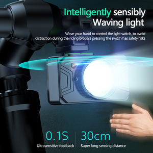 Phares de vélo Highlight <span class=keywords><strong>1000</strong></span> <span class=keywords><strong>Lumens</strong></span> 160 Grand Angle IP67 Projecteur étanche Type-C Charge Lar Capacité <span class=keywords><strong>VTT</strong></span> - Product Image 6