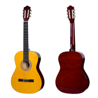 Cheap Beginner Student Linden Wood 39 Inch Classical Guitar