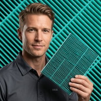 Filtre purificateur d'air HEPA et charbon actif, filtre efficacement les bactéries et les allergènes PM2.5 FY1119