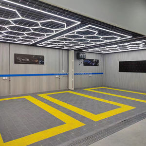 Offre Spéciale Usine Fourniture Directe PP <span class=keywords><strong>Plastique</strong></span> Verrouillage Dur Garage Atelier Voiture Était & Détaillant 4S Carreaux de Sol Tapis Antidérapants - Product Image 3
