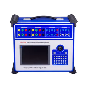 UHV-1200 Automatic Relay Test Kit Secondary Current Injection Test Set 6 Phase Relay Protection Tester