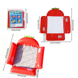 plate-forme melon d'eau bateau, anneau de natation en forme de sirène, flotteurs de piscine pour adulte, pont flottant gonflable - Product Image 4