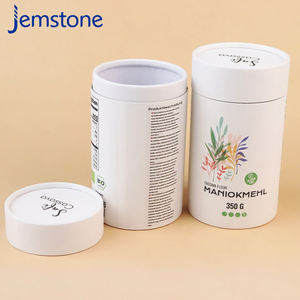 Emballage cylindrique biodégradable de qualité alimentaire pour les produits de la gamme bébé, poudre, thé, café en grains, tube en papier kraft - Product Image 5