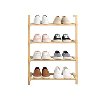 Shoe Rack Multi Layer Bamboo Design Space Saving Simple Japanese Style For Home And Dormitory - Product Image 5