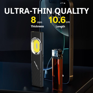 T7 700 Lumen Mini Portable Outdoor Rechargeable <strong>LED</strong> <strong>Torch</strong> <strong>Light</strong> Waterproof Magnetic Grip Work Pocket Flashlight - Product Image 4